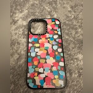 Magenta Confetti Casetify IPhone 14 Pro Max Case